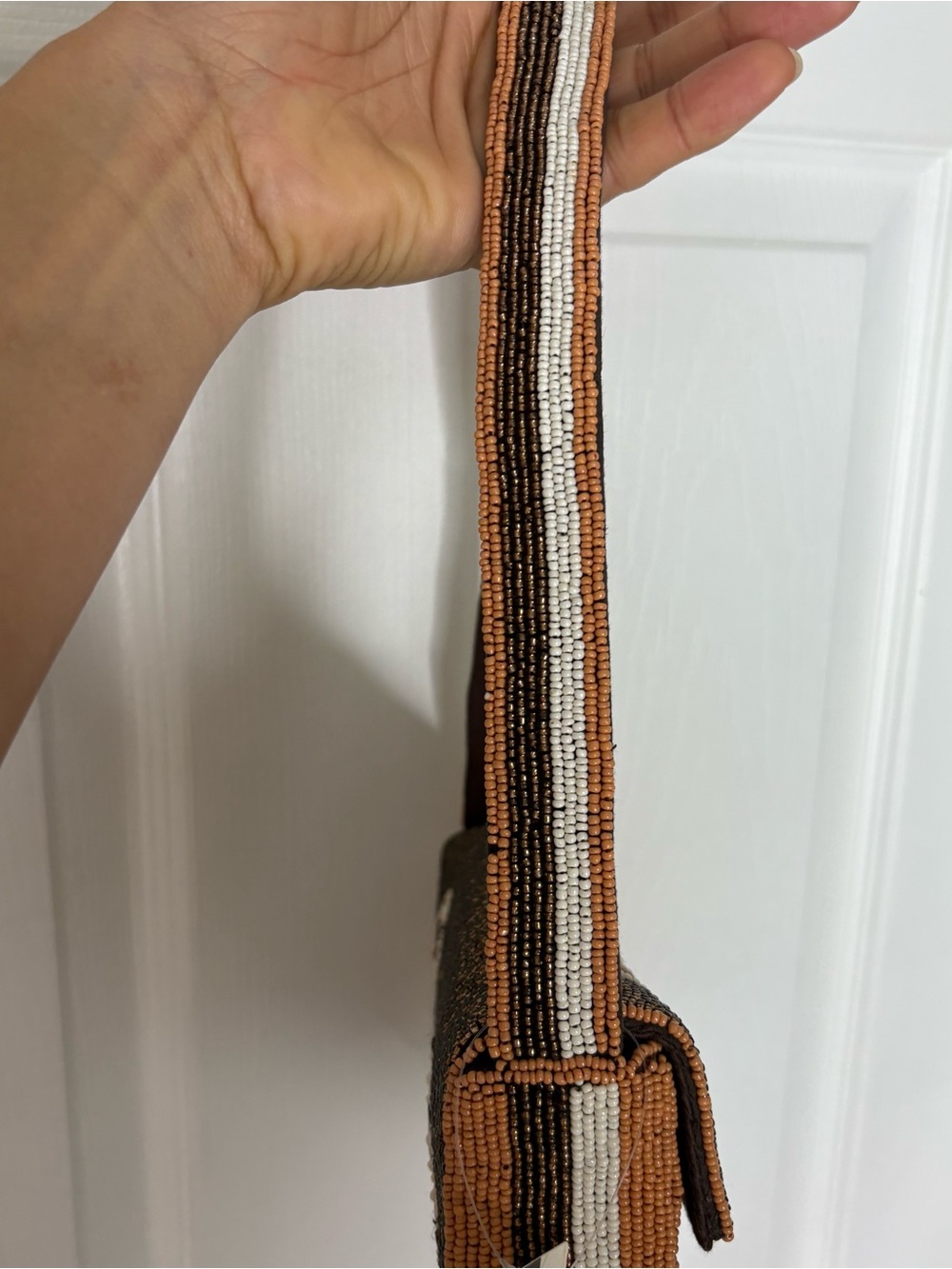 Maeve Fiona Beaded Bag Espresso Martini Edition, NWT ☕️ 🍸 - Picture 11 of 15